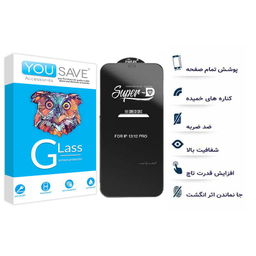 محافظ صفحه نمایش یوسیو مدل Super D مناسب برای گوشی موبایل اپل iphone 12