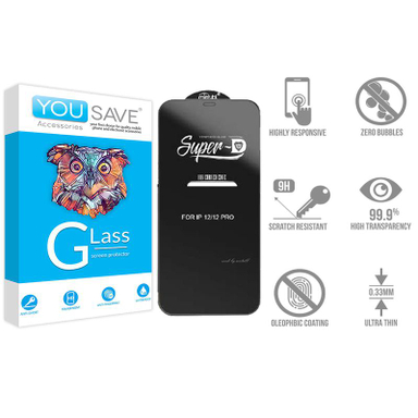 محافظ صفحه نمایش یوسیو مدل Super D مناسب برای گوشی موبایل اپل iphone 12