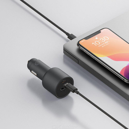 شارژر فندکی شیائومی مدل Mi 100W Car Fast Charger 1A 1C USB C