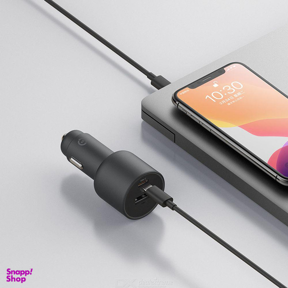 شارژر فندکی شیائومی مدل Mi 100W Car Fast Charger 1A 1C USB C