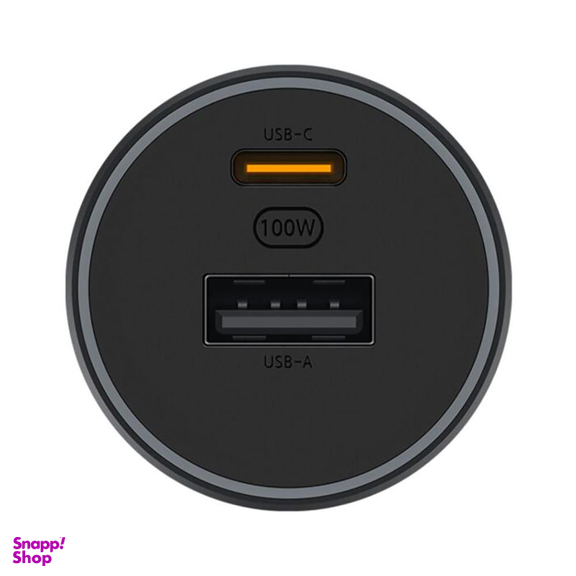 شارژر فندکی شیائومی مدل Mi 100W Car Fast Charger 1A 1C USB C