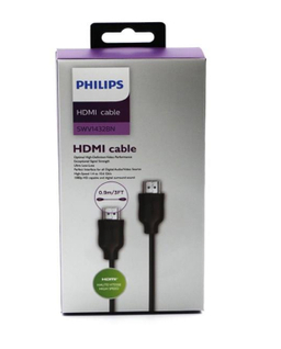 کابل HDMI فیلیپس مدل SWV1432BN به طول 90 سانتی متر