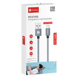 کابل شارژ لایتنینگ پرو وان مدل pcc190 طول 2 متر