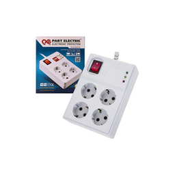 چندراهی برق محافظ دار پارت الکتریک (part Electric) مدل PE2204