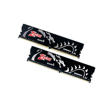 رم دسکتاپ DDR4 تک کاناله 3200 مگاهرتز CL16 کینگ مکس مدل Zeus Dragon ظرفیت16گیگابایت