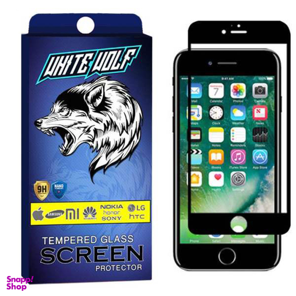 محافظ صفحه نمایش وایت ولف مدل WGF مناسب برای گوشی موبایل اپل Iphone 8 Plus