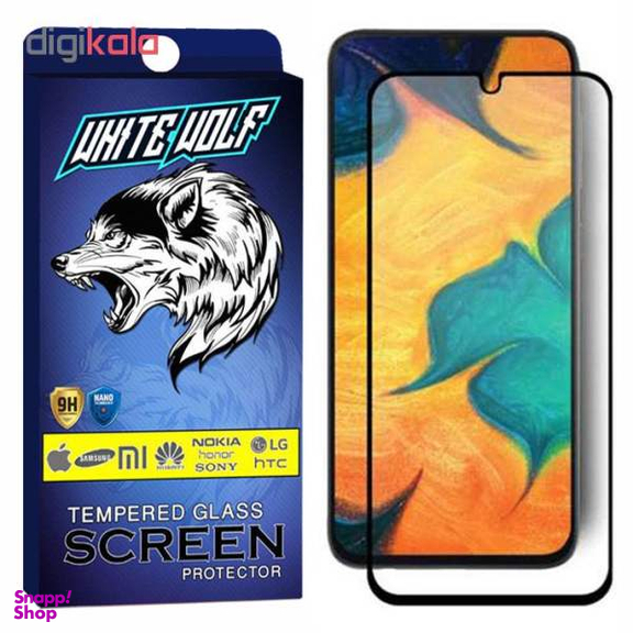 محافظ صفحه نمایش مات وایت ولف مدل WGM مناسب برای گوشی موبایل سامسونگ Galaxy A20S
