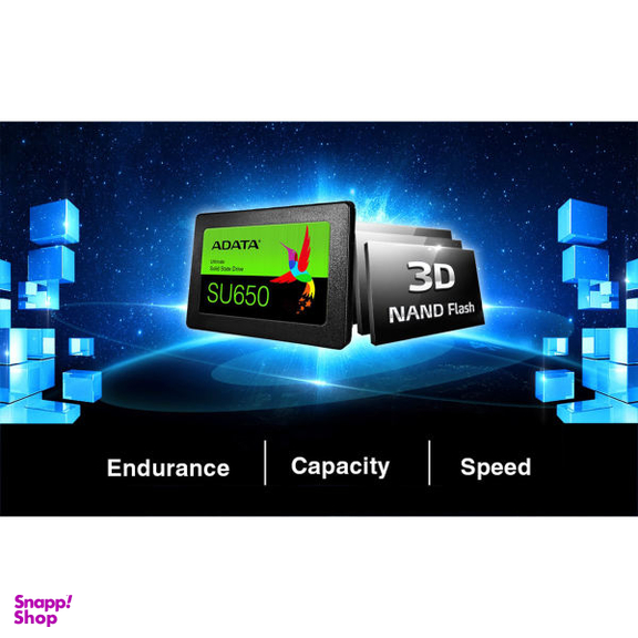 اس اس دی ای دیتا (ADATA) مدل SU650 ظرفیت 240 گیگابایت