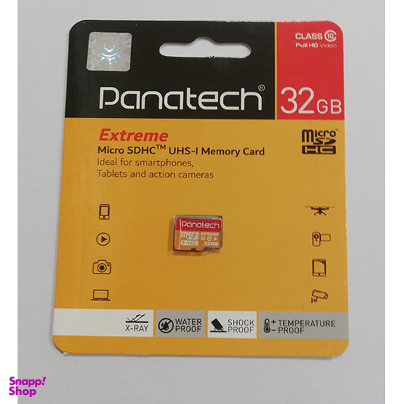 کارت حافظه microSDHC پاناتک مدل Extreme کلاس 10 استاندارد UHS-I U1 سرعت 30MBps ظرفیت 32 گیگابایت