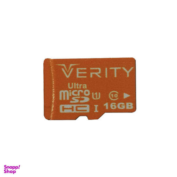 کارت حافظه microSDHC وریتی مدل Ultra کلاس 10 استاندارد UHS-I U1 سرعت 95MBps ظرفیت 16 گیگابایت