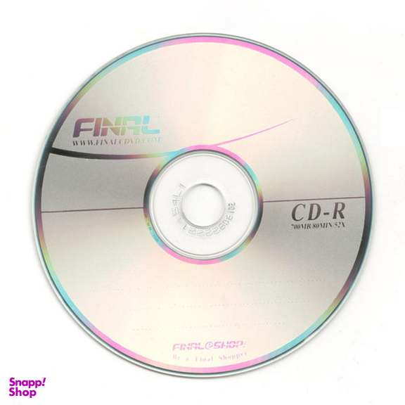 سی دی خام فینال بسته 10 عددی