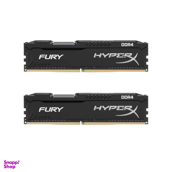 رم دسکتاپ DDR4 تک کاناله 2400 مگاهرتز CL17 هایپرایکس مدل Fury ظرفیت 4 گیگابایت