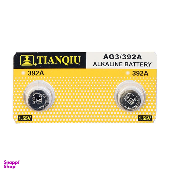 باتری ساعتی تیانکیو مدل AG3 LR41 392 بسته 2 عددی