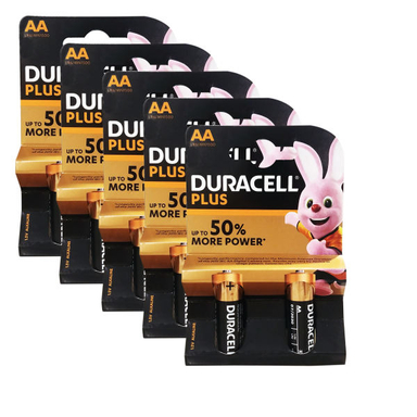 باتری قلمی دوراسل (Duracell) مدل Plus-Lr6 بسته 10 عددی