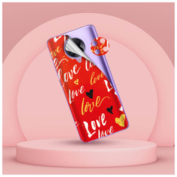 برچسب پوششی راک اسپیس طرح Love مناسب برای گوشی موبایل شیایومی POCO F2 Pro