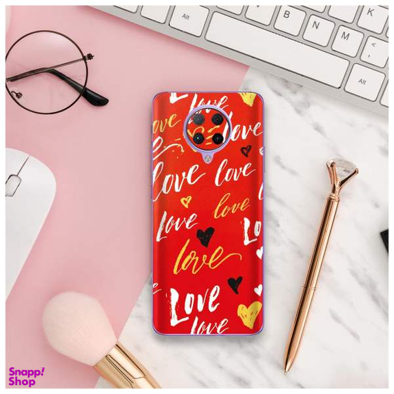برچسب پوششی راک اسپیس طرح Love مناسب برای گوشی موبایل شیایومی POCO F2 Pro