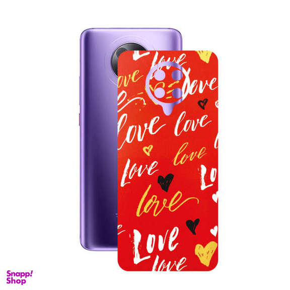 برچسب پوششی راک اسپیس طرح Love مناسب برای گوشی موبایل شیایومی POCO F2 Pro