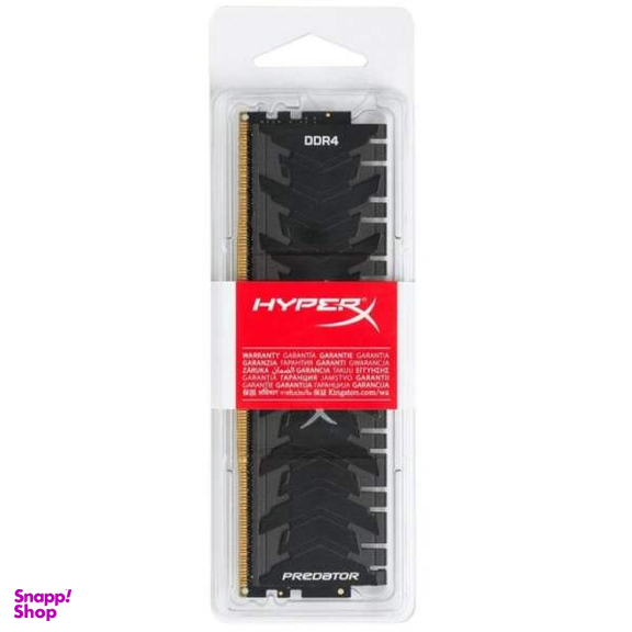 رم کامپیوتر DDR4 تک کاناله 3200 مگاهرتز cl16 هایپرایکس مدل Predator ظرفیت 8 گیگابایت