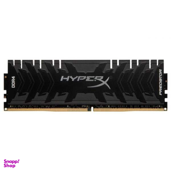 رم کامپیوتر DDR4 تک کاناله 3200 مگاهرتز cl16 هایپرایکس مدل Predator ظرفیت 8 گیگابایت