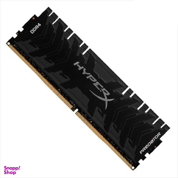 رم کامپیوتر DDR4 تک کاناله 3200 مگاهرتز cl16 هایپرایکس مدل Predator ظرفیت 8 گیگابایت