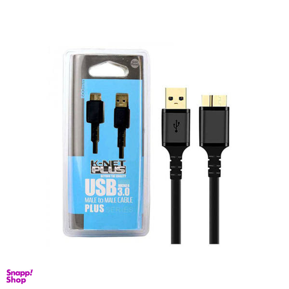 کابل تبدیل USB به microUSB کی نت پلاس مدل KP031 طول 1.5 متر
