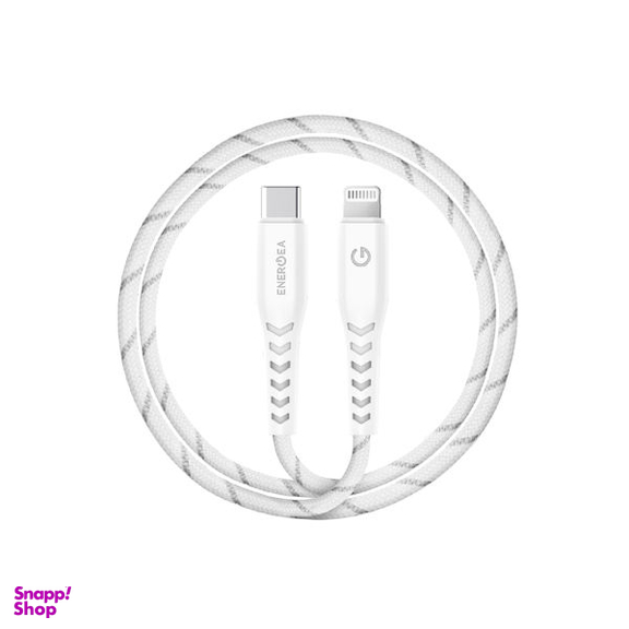 کابل تبدیل USB-C به لایتنینگ انرجیا مدل NYLOFLEX C94 طول 1.5 متر