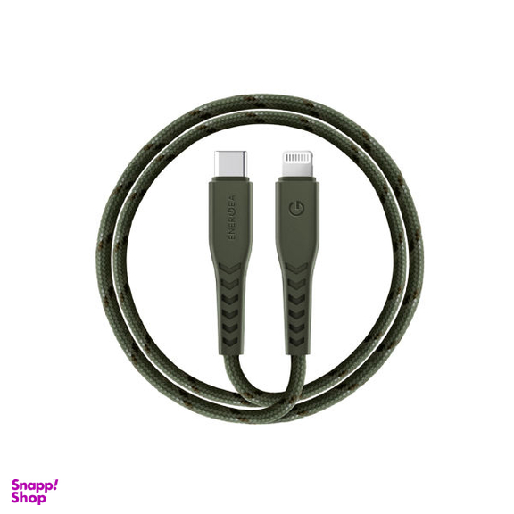 کابل تبدیل USB-C به لایتنینگ انرجیا مدل NYLOFLEX C94 طول 1.5 متر
