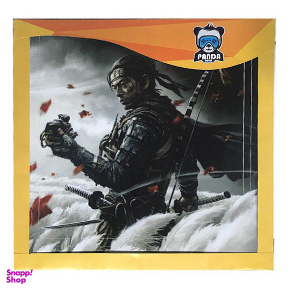 برچسب پلی استیشن 4 اسلیم پاندا مدل ghost of tsushima