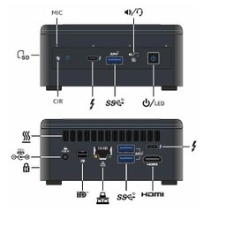 کامپیوتر کوچک اینتل مدل NUC11PAHi3 -A