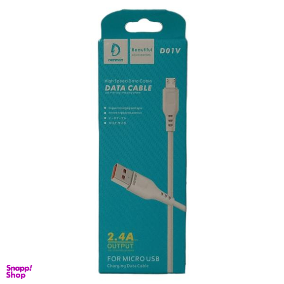 کابل تبدیل USB به microUSB دنمن مدل D01V طول 1 متر