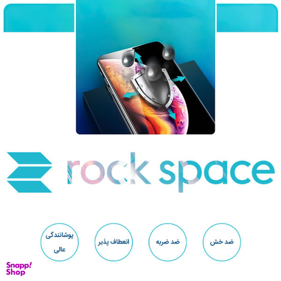 محافظ صفحه نمایش آنتی بلو لایت راک اسپیس مدل 180L-01Y مناسب برای گوشی موبایل بلک ویو BV8000 Pro