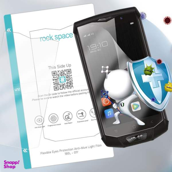 محافظ صفحه نمایش آنتی بلو لایت راک اسپیس مدل 180L-01Y مناسب برای گوشی موبایل بلک ویو BV8000 Pro