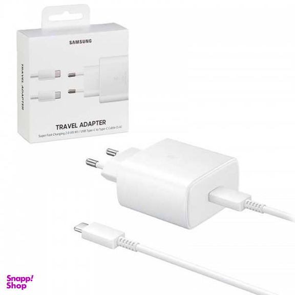 شارژر دیواری سامسونگ مدل EP-TA845 به همراه کابل تبدیل USB-C
