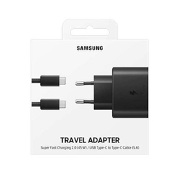 شارژر دیواری سامسونگ مدل EP-TA845 به همراه کابل تبدیل USB-C