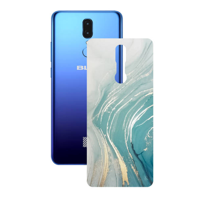 برچسب پوششی راک اسپیس طرح Marble-GN مناسب برای گوشی موبایل بلو G9