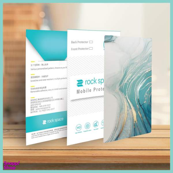 برچسب پوششی راک اسپیس طرح Marble-GN مناسب برای گوشی موبایل بلو Vivo 6