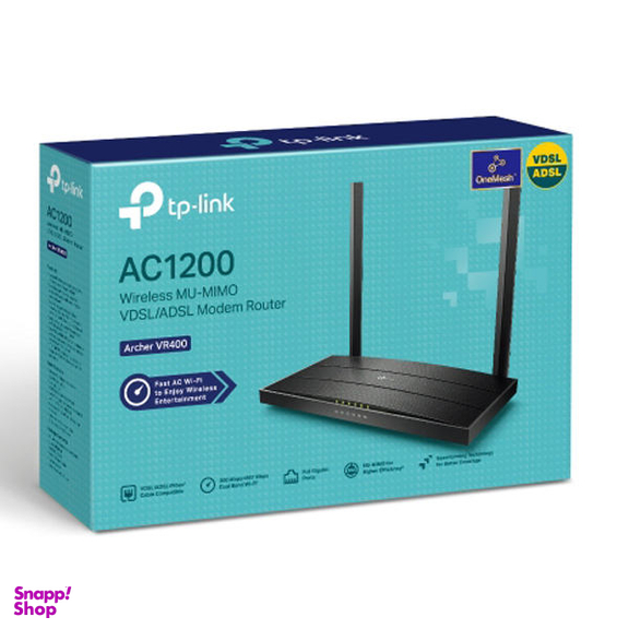مودم روتر ADSL2 تی پی-لینک مدل VDSLADSL Archer VR400_V3