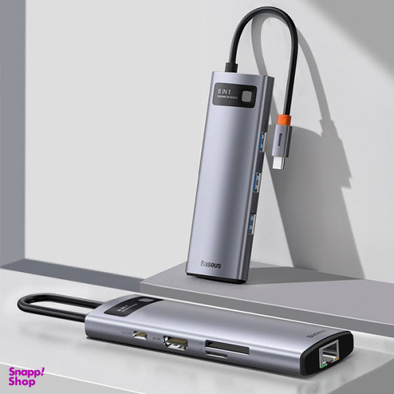 هاب 8 پورت USB-C باسیوس مدل CAHUB-CV0G
