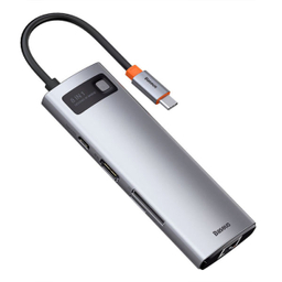 هاب 8 پورت USB-C باسیوس مدل CAHUB-CV0G