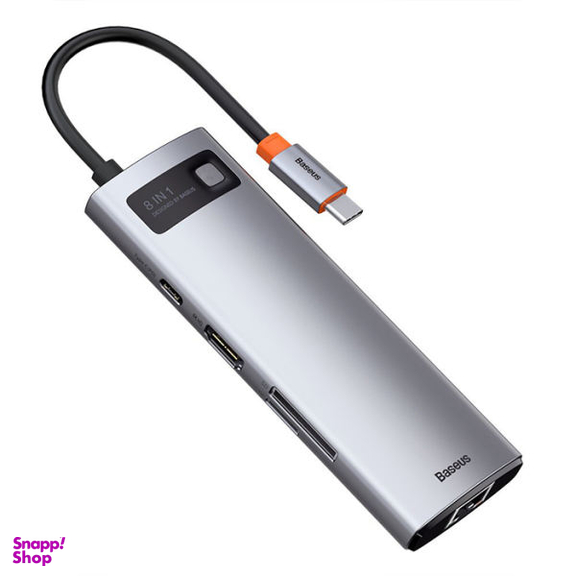 هاب 8 پورت USB-C باسیوس مدل CAHUB-CV0G