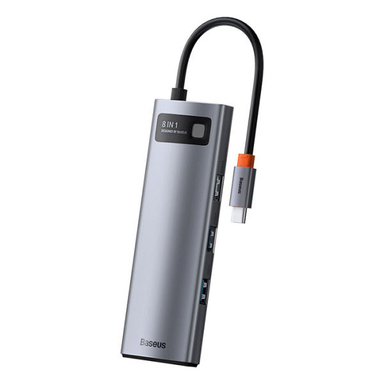 هاب 8 پورت USB-C باسیوس مدل CAHUB-CV0G