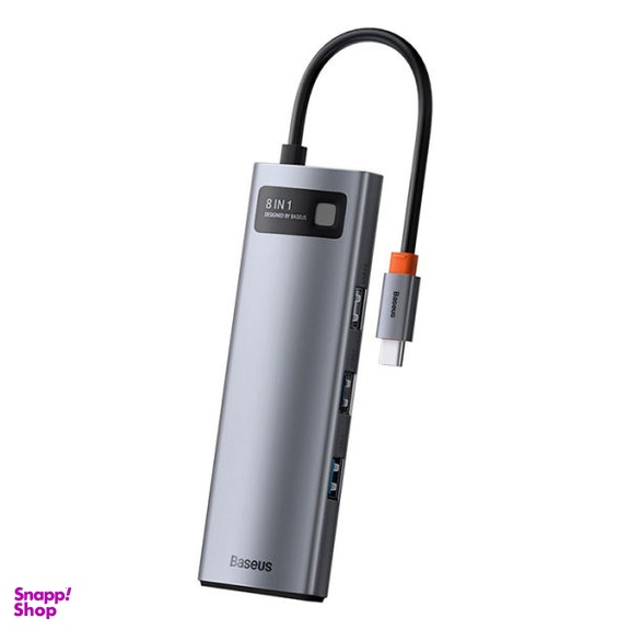 هاب 8 پورت USB-C باسیوس مدل CAHUB-CV0G