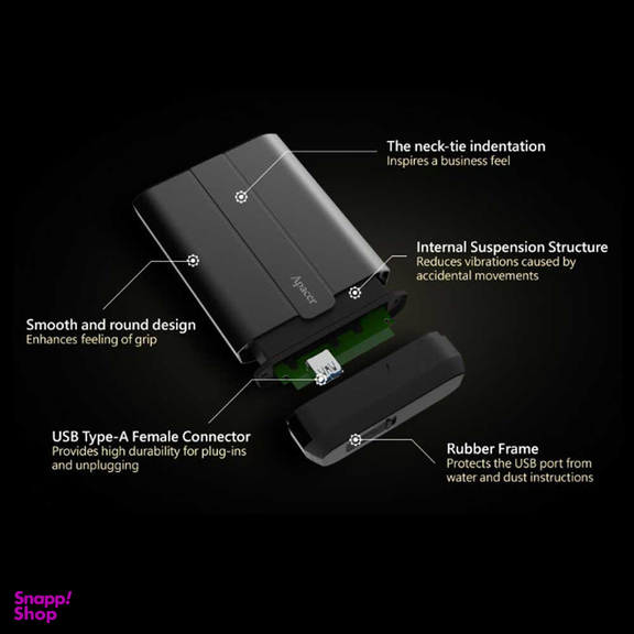 هارد اکسترنال اپیسر (Apacer) مدل AC732 ظرفیت 4 ترابایت