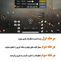 دسته بازی PubG مدل P1 همراه آستین کنترل کننده انگشت 2 عددی