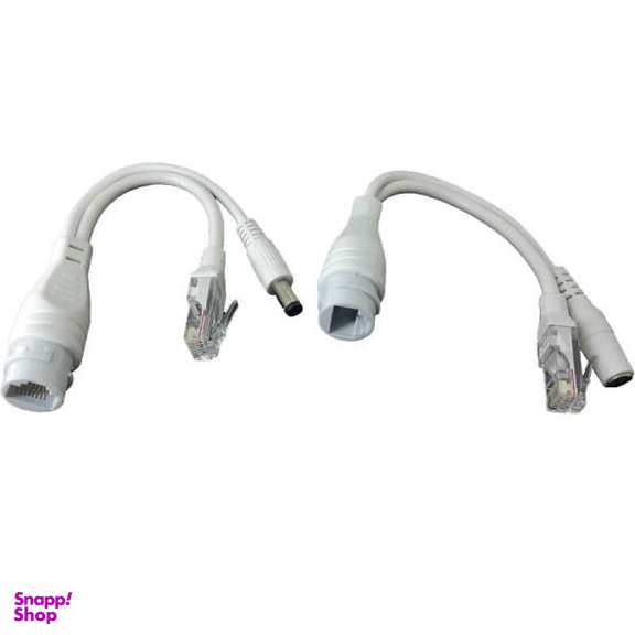کابل PoE اترنت مدل 12v بسته دو عددی