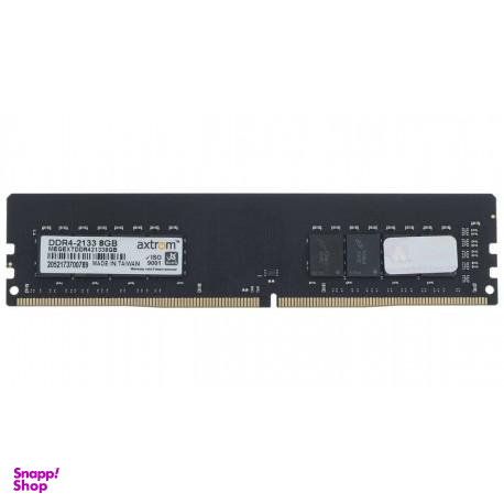 رم دسکتاپ DDR4 تک کاناله اکستروم (Axtrom) ظرفیت 8 گیگابایت رنگ مشکی