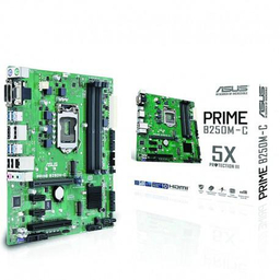مادربرد ایسوس (Asus) مدل PRIME B250M-C رنگ نقره ای
