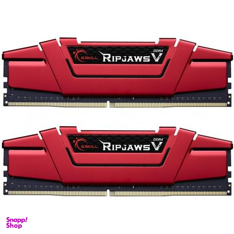 رم دسکتاپ DDR4 دو کاناله 2400 مگاهرتز CL15 جی اسکیل (G.SKILL) مدل RIPJAWS V ظرفیت 32GB
