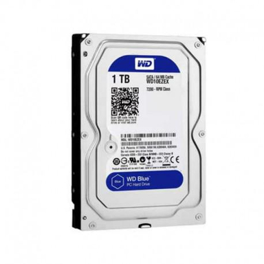 هارد اینترنال وسترن دیجیتال (WD) مدل WD BLUE ظرفیت 1TB رنگ نقره ای