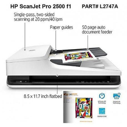 اسکنر اچ پی (HP) مدل ScanJet Pro 2500 f1 رنگ سفید